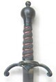 17th C dagger with wire and sharkskin grip. Hilt pictured only